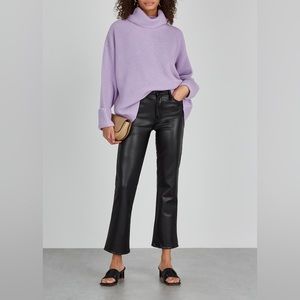 NWT Alice and Olivia lavender Mel open back wool sweater